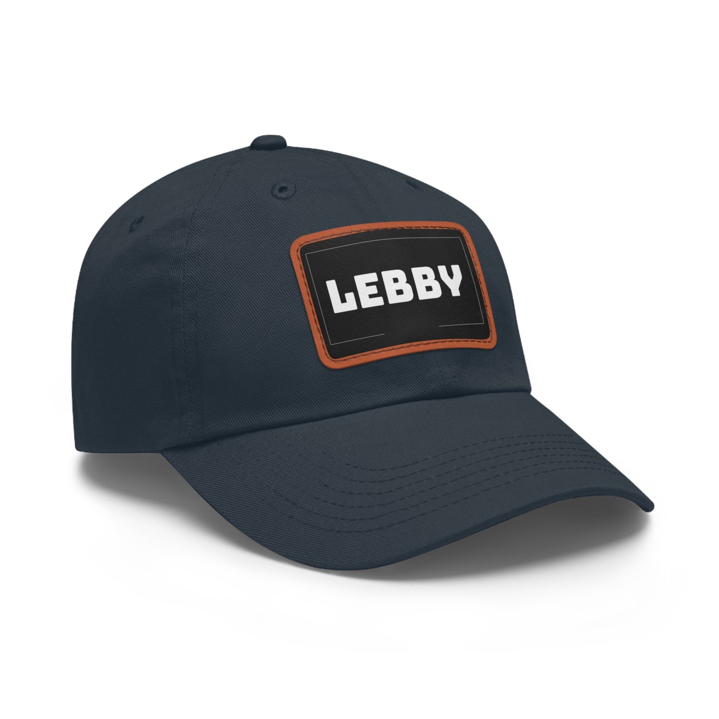 Leb Cleb "Lebby" Dad Hat with Leather Patch Logo