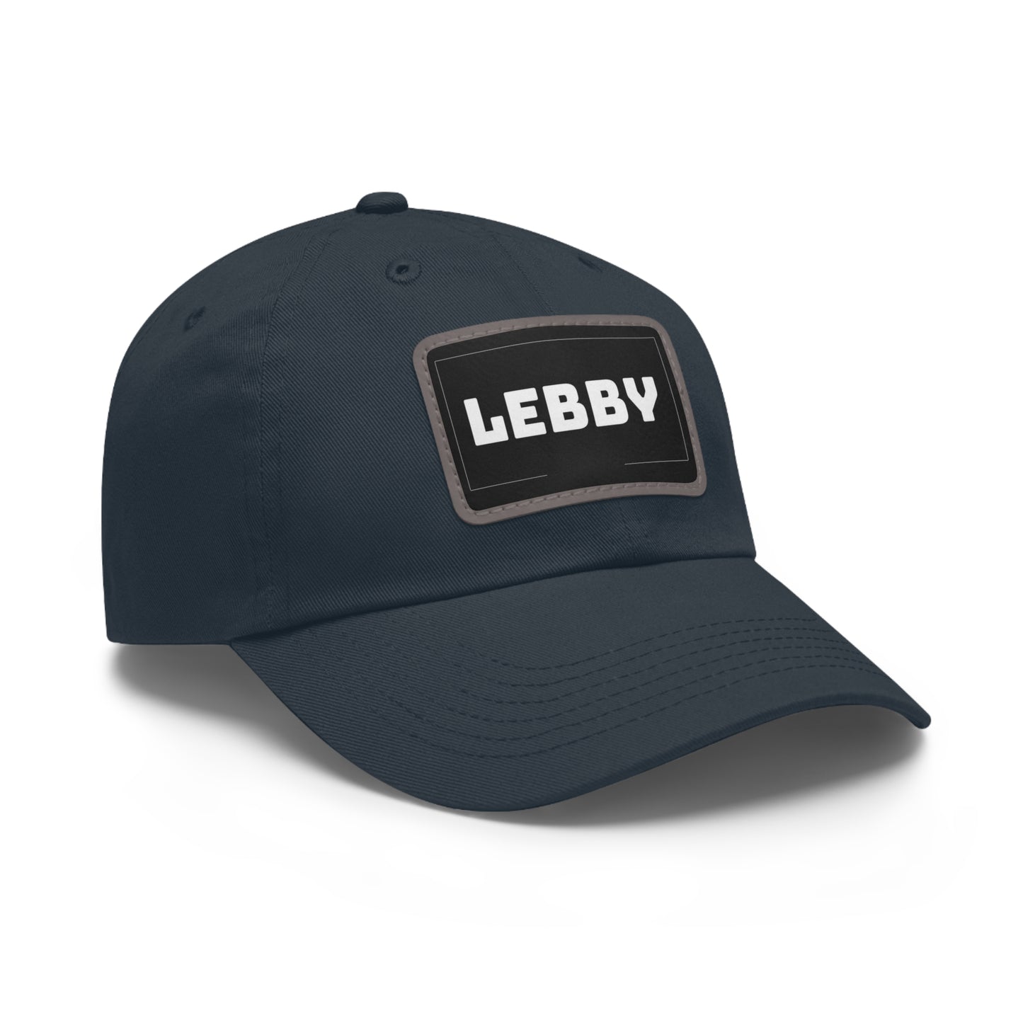 Leb Cleb "Lebby" Dad Hat with Leather Patch Logo