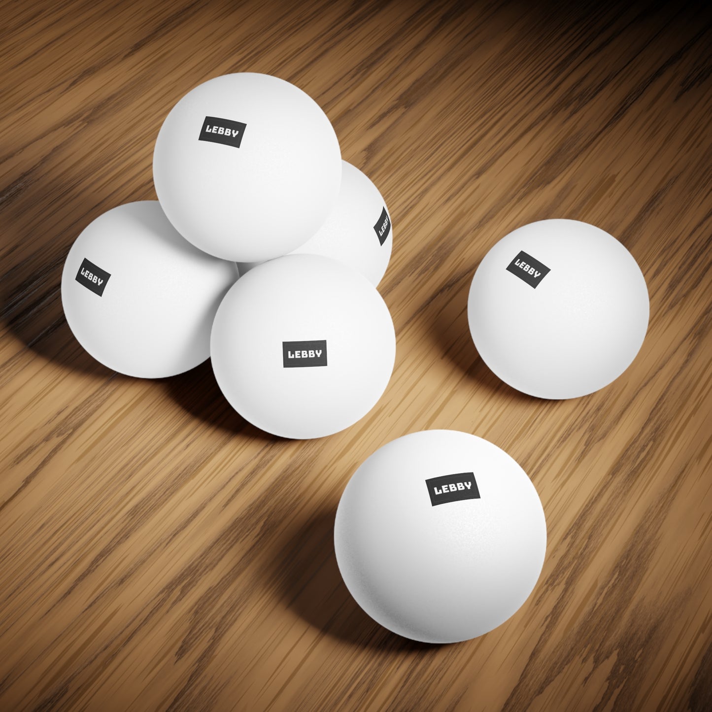 Leb Cleb "Lebby" - Ping Pong Balls, 6 pcs