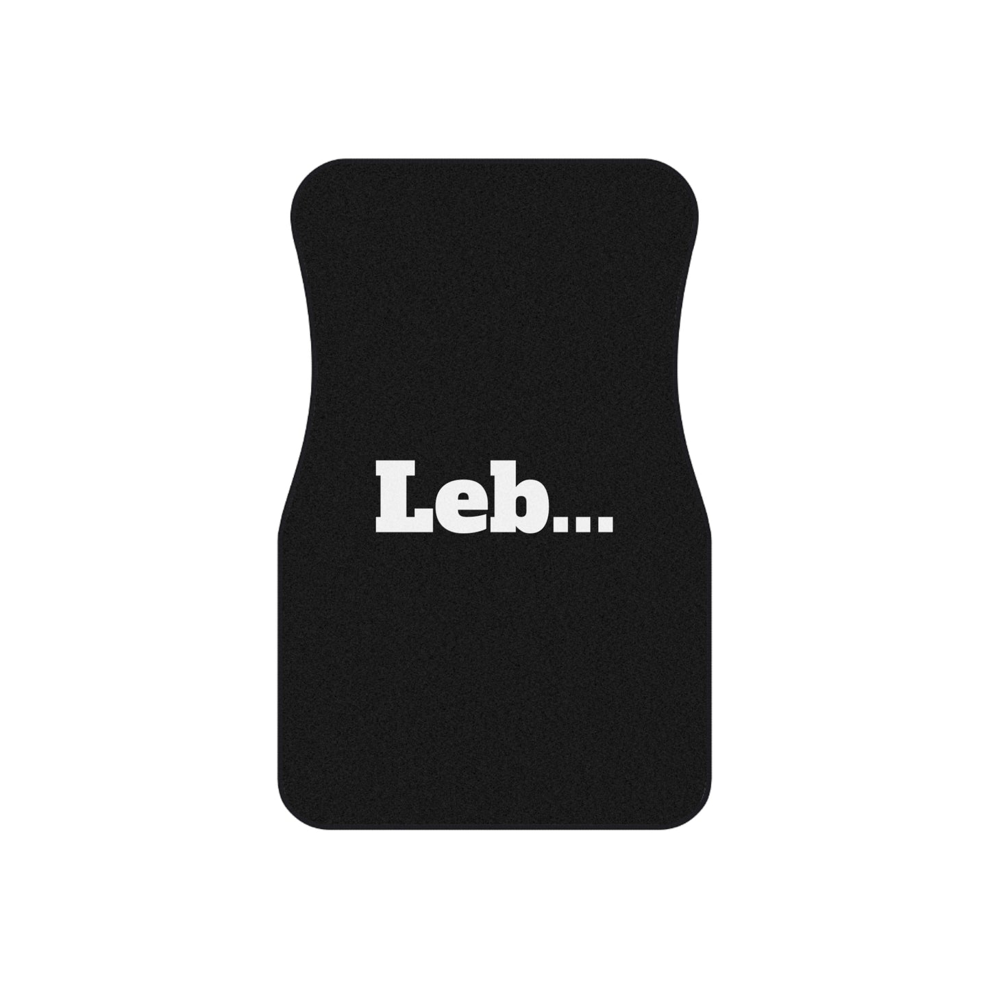 Leb Cleb "Its Leb In This Bih" - Car Mats (Set of 4)