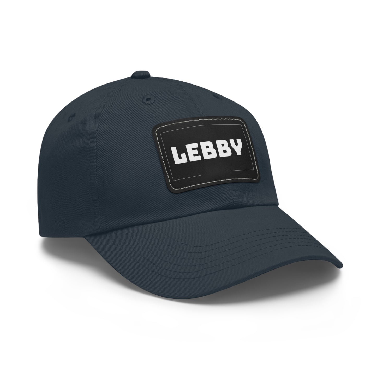 Leb Cleb "Lebby" Dad Hat with Leather Patch Logo