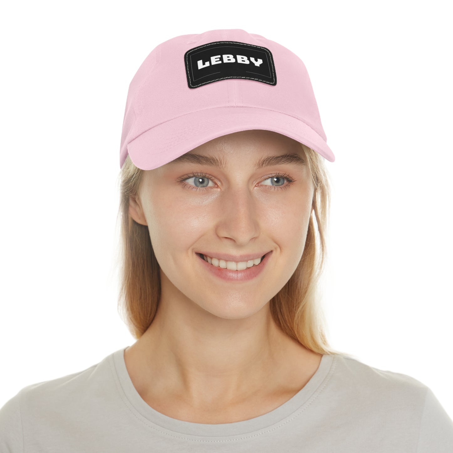 Leb Cleb "Lebby" Dad Hat with Leather Patch Logo