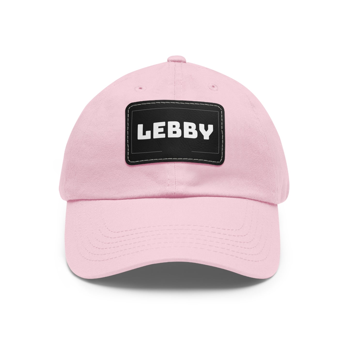 Leb Cleb "Lebby" Dad Hat with Leather Patch Logo