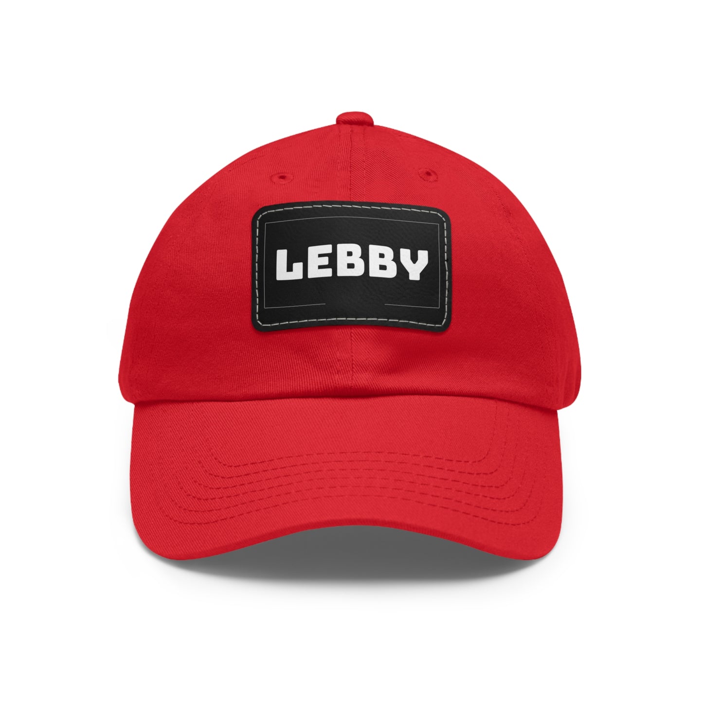 Leb Cleb "Lebby" Dad Hat with Leather Patch Logo