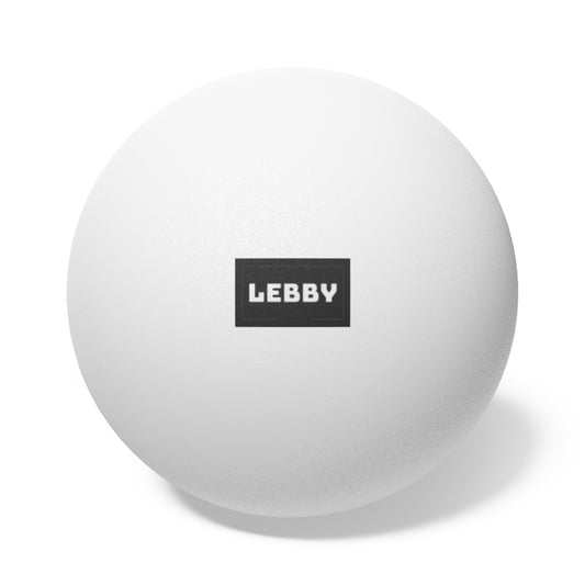 Leb Cleb "Lebby" - Ping Pong Balls, 6 pcs