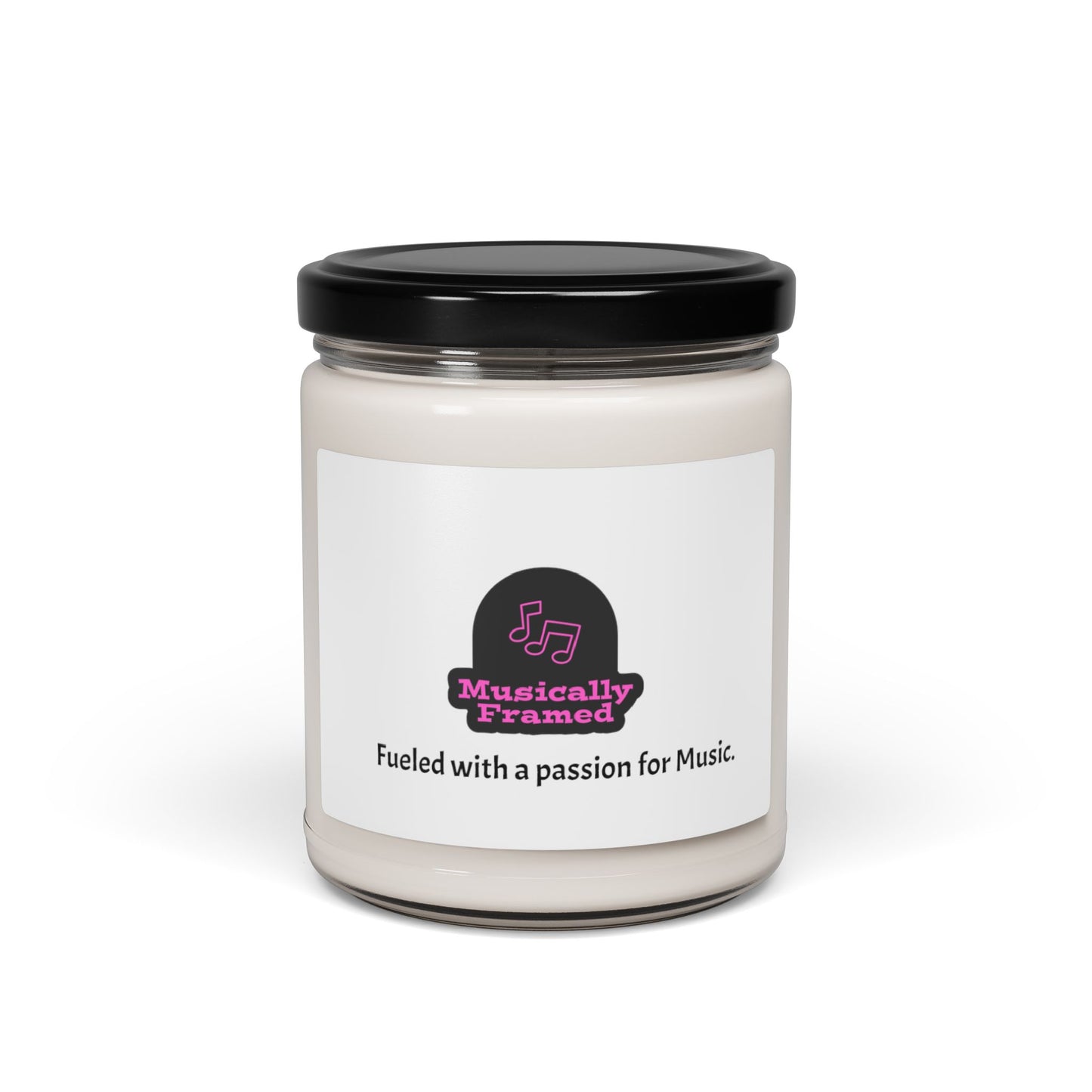 Apple Harvest 9oz Scented Soy Candle - "Fueled with a passion for Music."