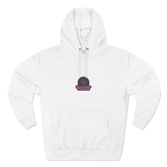 Three-Panel Fleece Hoodie - "Musically Framed"