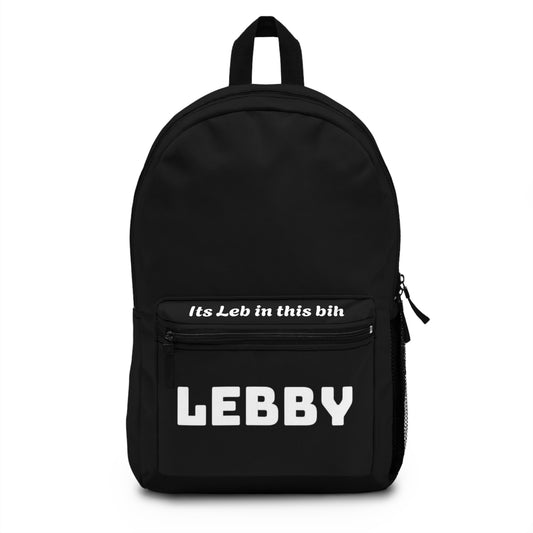 Leb Cleb - "Its Leb In This Bih" Backpack