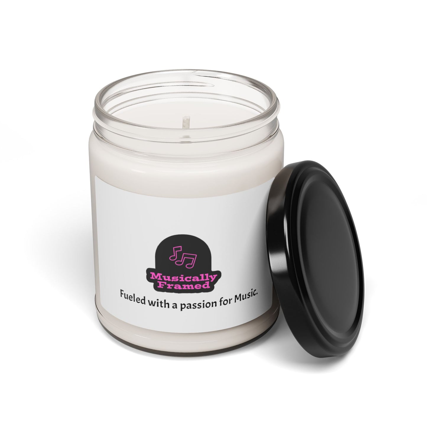 Apple Harvest 9oz Scented Soy Candle - "Fueled with a passion for Music."