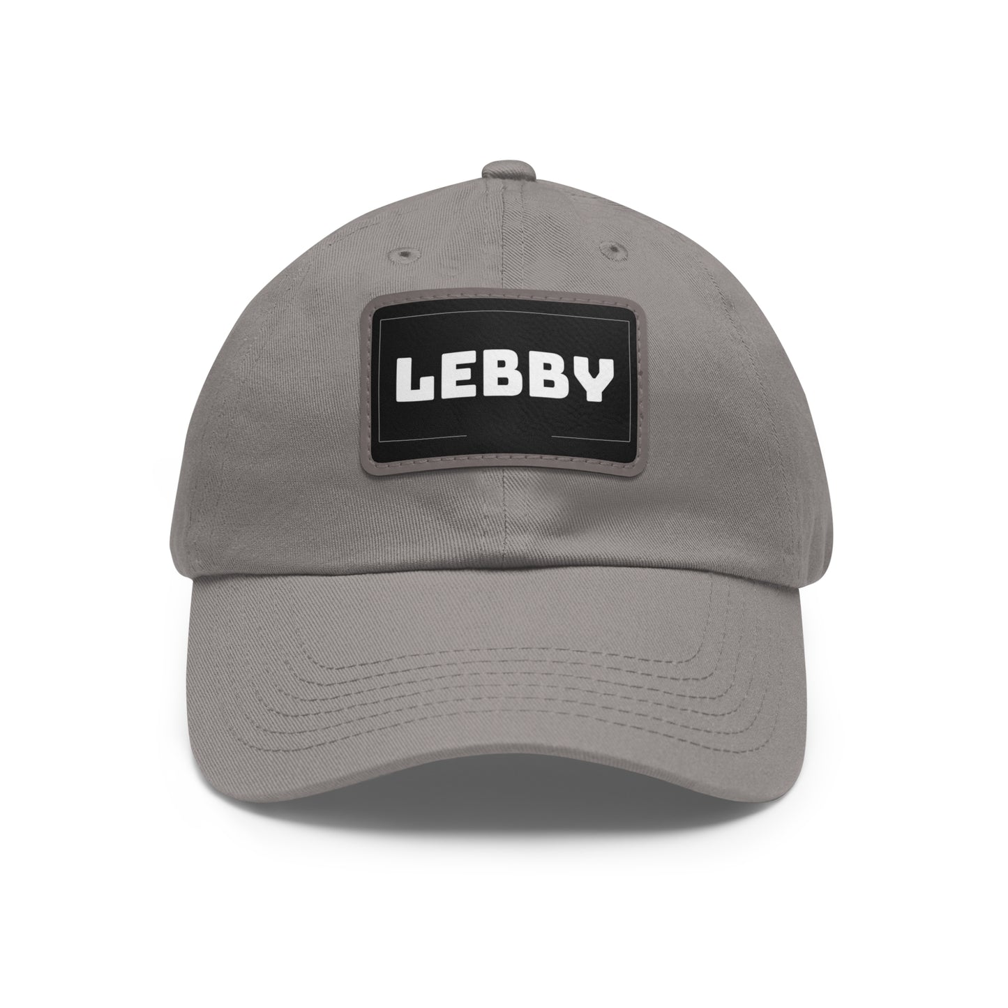 Leb Cleb "Lebby" Dad Hat with Leather Patch Logo