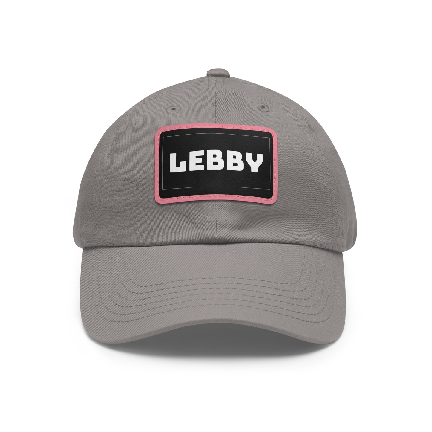 Leb Cleb "Lebby" Dad Hat with Leather Patch Logo