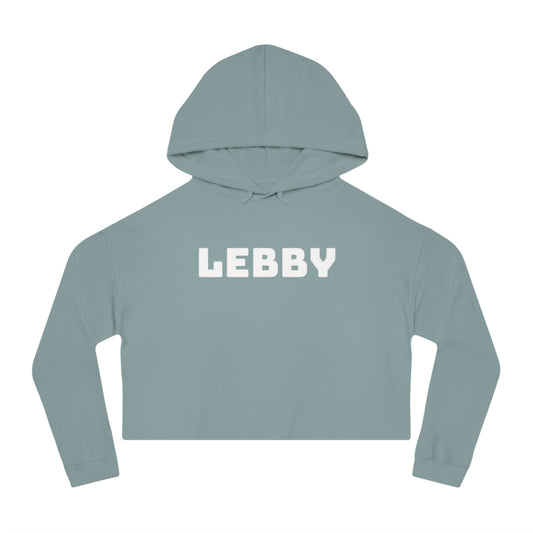 Leb Cleb "Lebby" - Women’s Cropped Hooded Sweatshirt