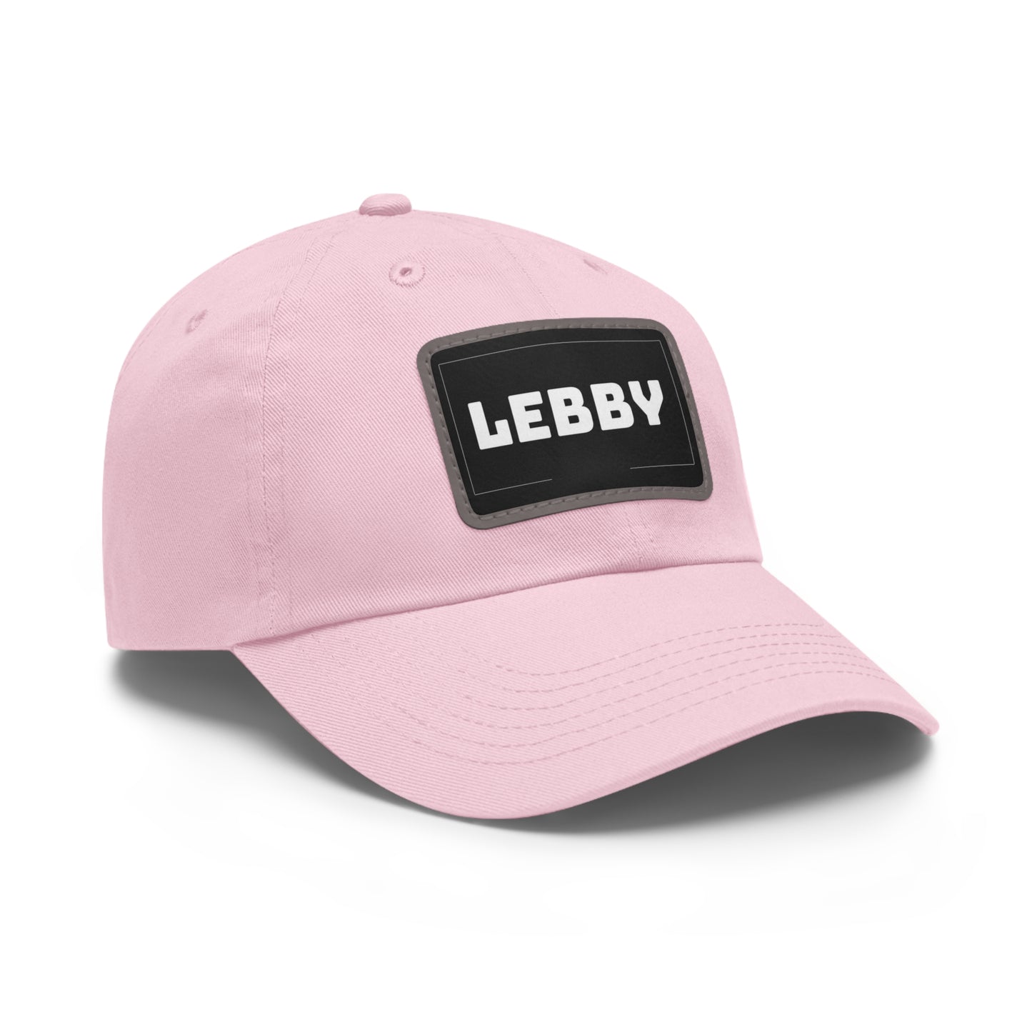 Leb Cleb "Lebby" Dad Hat with Leather Patch Logo